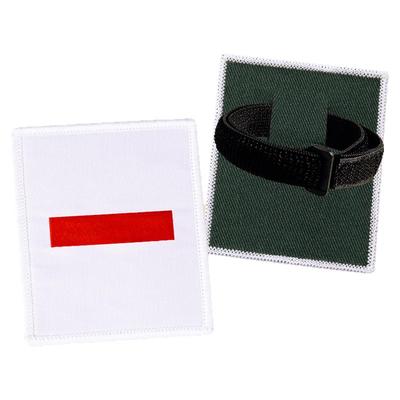 织唛弹力臂章魔术贴免别针不伤衣