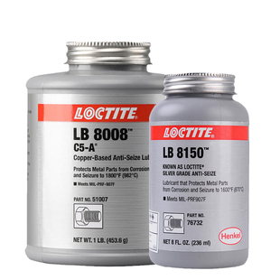 汉高乐泰LB8150银基抗咬合剂LB8008耐高温铜基防咬合剂76732/76764/77124镍基LB771不锈钢螺纹防卡防磨润滑剂