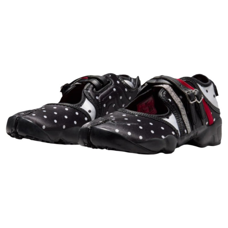Nike耐克女鞋AIR RIFT分趾鞋忍者鞋复古波点运动休闲鞋IW2344-001