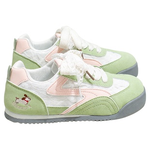 回力德训鞋女款2026春季女鞋新款小白鞋爆款超火百搭运动鞋帆布鞋