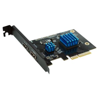 【厂家直销】真4K内置pcie采集卡