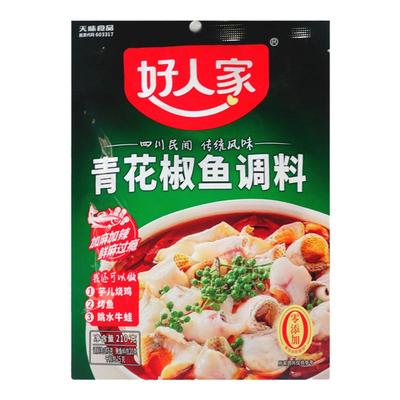 好人家青花椒鱼调料210g烤鱼调料