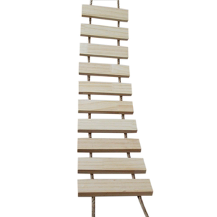 猫吊桥实木可定制易安装猫爬架猫咪软梯攀爬架宠物小梯子猫窝台阶