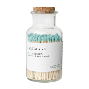 香薰蜡烛专用火柴罐瓶加长7.5CM文艺北欧ins风雪茄洋火柴约150支