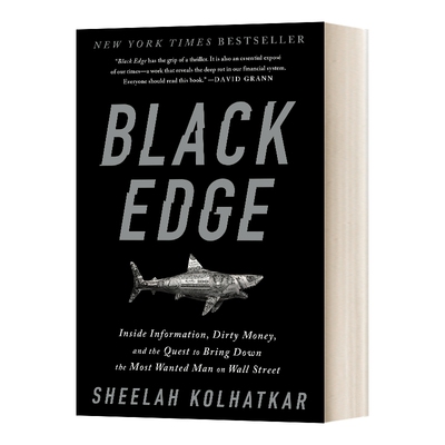 英文原版 Black Edge 亿万 围剿华尔街大白鲨 黑色优势 英文版 进口英语原版书籍