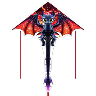 无牙仔翼龙形风筝成人专用2026年新款儿童潍坊高端带线轮微风易飞