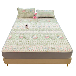 2026新款夏季冰丝乳胶床笠三件套