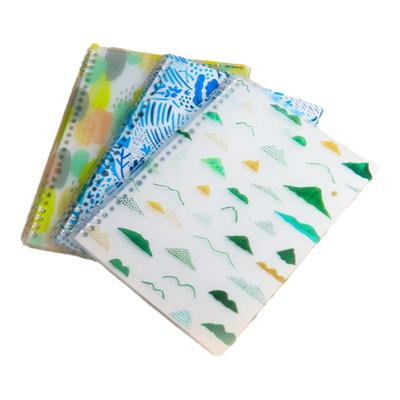 不是闷可拆卸扣环简约复古活页本