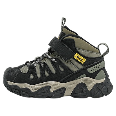 jeep男童加绒加厚保暖户外雪地靴