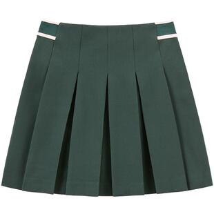 太平鸟春夏休闲高级气质品质百褶半裙A1GED1411