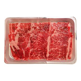 澳洲和牛M7羽下肉原切雪花上脑边翼板肉谷饲牛肉片薄切烤肉食材