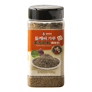 秀彬家园 延边熟苏子粉食用 韩国紫苏籽粉烧烤蘸料土豆脊骨汤调料