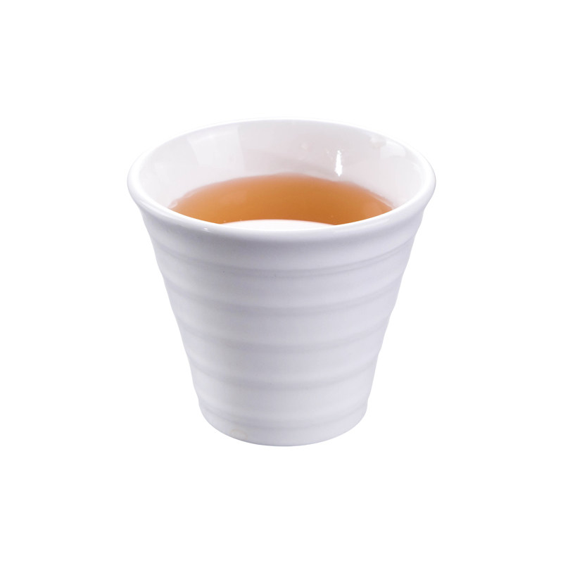 纯白色杯子陶瓷酒店饭店茶杯餐厅水杯茶楼小茶杯餐饮口杯定制包邮