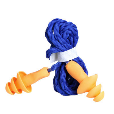 劳保学习硅胶带线防噪音耳塞降噪