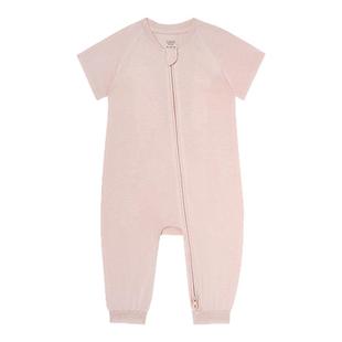 Nest Designs潘通限定系列牛油果婴儿短袖连体衣夏季宝宝家居服