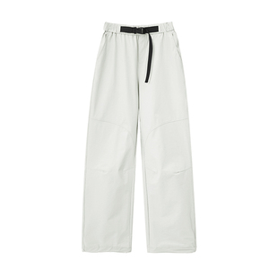 SEAWHEN海维恩4级防泼水户外工装裤窄版裤型零压徒步机能直筒裤女