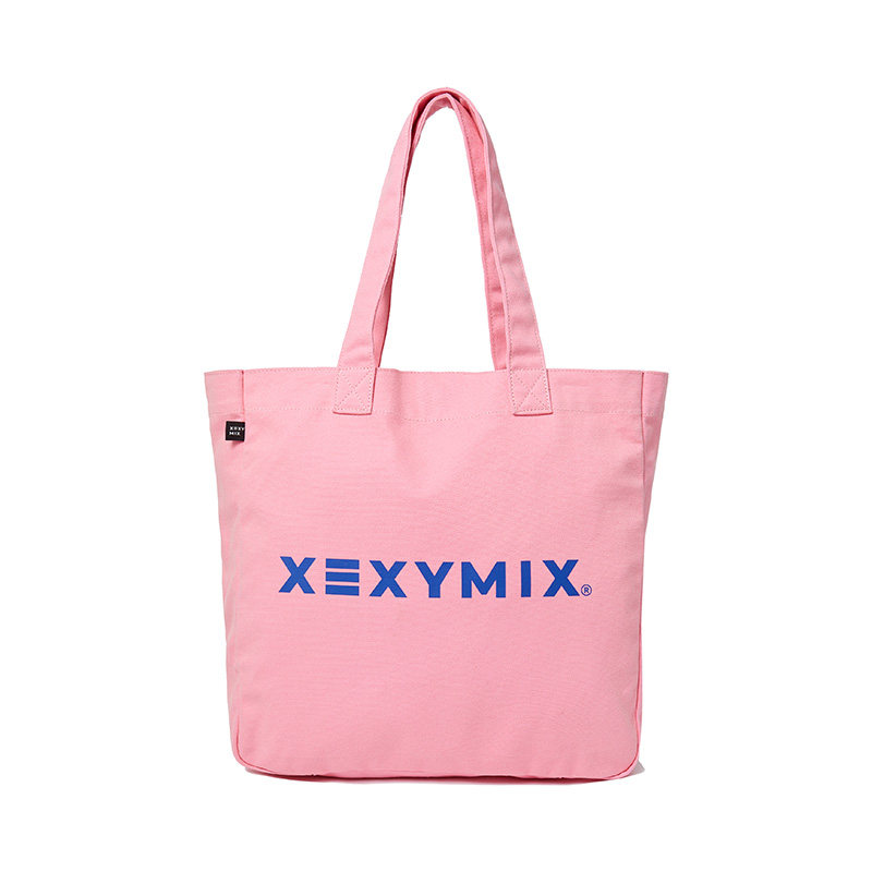 xexymix杰克茜韩国进口大标帆布手提袋时尚通勤单肩HXEB215H0