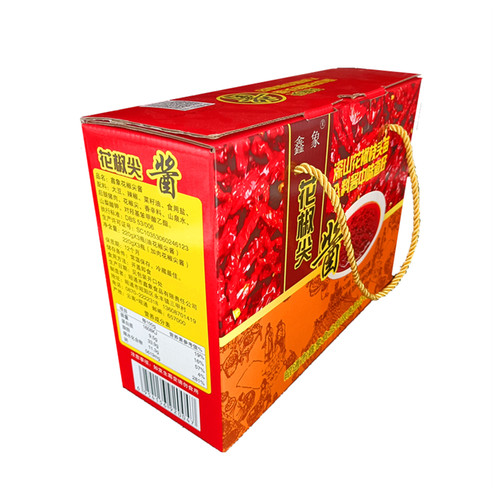 鑫象花椒尖酱6瓶礼盒装云南特产昭通酱手工老酱麻辣拌面酱黄豆酱