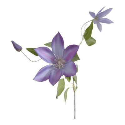 高颜值精致灵动铁线莲仿真花