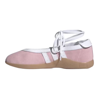 Adidas/阿迪达斯正品三叶草夏女子芭蕾风薄底运动时尚T头鞋JQ6434