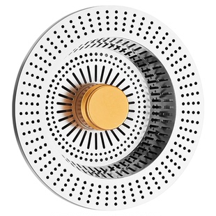 316L不锈钢厨房水槽过滤网洗菜盆漏水塞通用水槽弹跳芯下水器漏斗