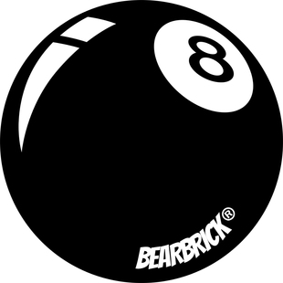 潮牌圆形台球黑八桌球8地毯男生电竞房电脑转椅黑白地垫卧室床边