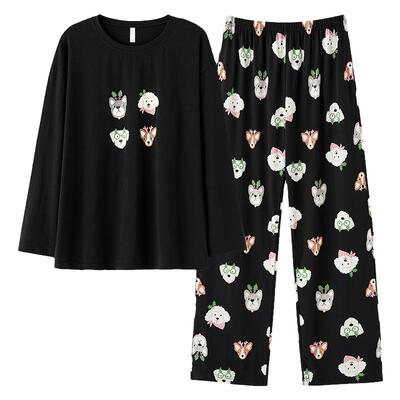睡衣女纯棉7A抗菌家居服