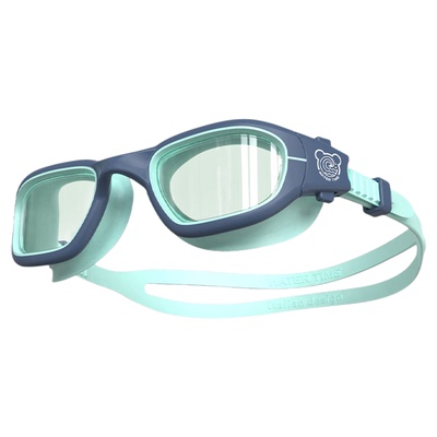 Water Time儿童泳镜男女童大框防水防雾高清专业游泳眼镜泳帽