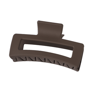 气质磨砂夹子头饰女简约大号发夹后脑勺盘发抓夹时尚鲨鱼夹发卡子