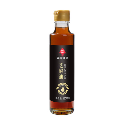 莲花纯芝麻油320ml正宗家用香油