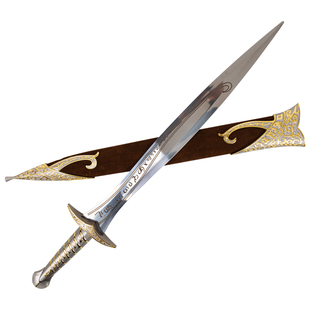 魔戒指环王佛罗多刺叮剑霍比特人巴金斯精灵刺针剑cos道具未开刃