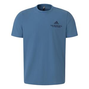 休闲简约舒适上衣圆领短袖T恤男装adidas阿迪达斯官方轻运动