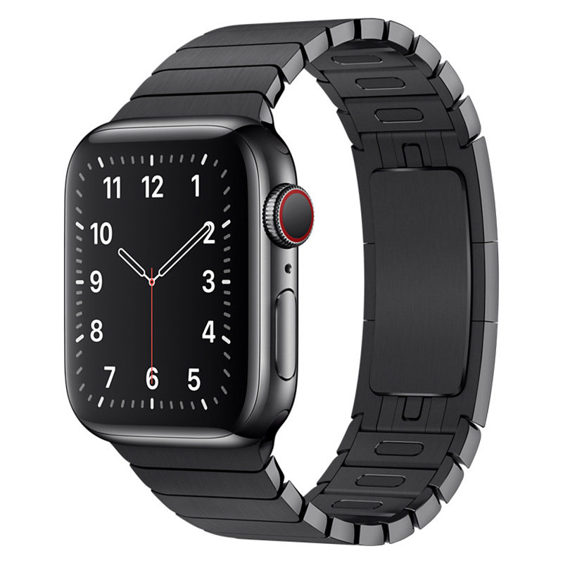 适用iwatch表带官款链式不锈钢