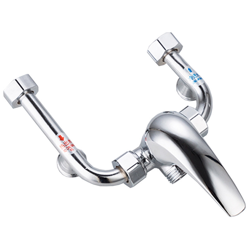 电热水器小厨宝混水阀铜明装开关冷热混合阀U型出水龙头通用配件