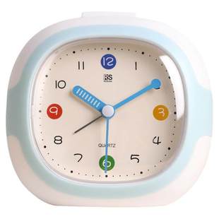 小闹钟学生专用起床神器2025新款儿童小型小时钟迷你电子静音桌面