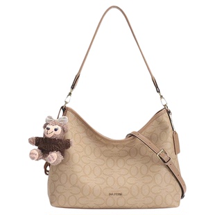 达芙妮Daphne新款时尚大容量托特包腋下百搭斜挎包女士通勤流浪包