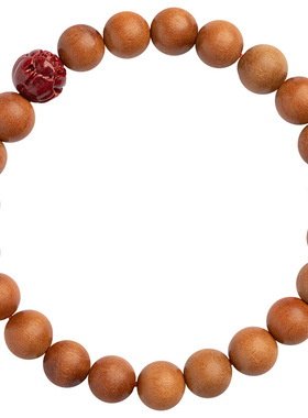 【杭州灵隐官方】桃木朱砂手串