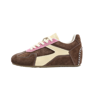 复古德训鞋女内增高2026新款春季经典真皮软底休闲鞋通勤百搭女鞋