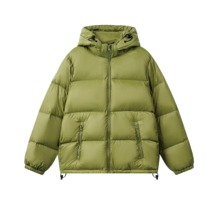 NBN 可拆卸帽子加厚保暖羽绒服山系户外徒步面包服外套男女冬装潮