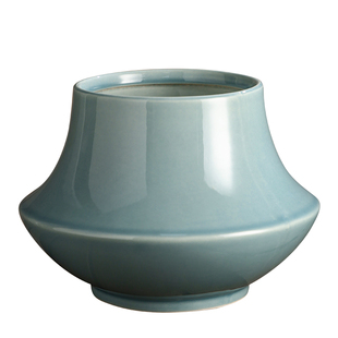 新中式简约陶瓷花盆现代古典客厅桌面蝴蝶兰流泉枫专用绿植通用盆