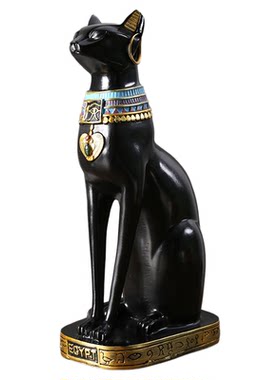 埃及猫摆件客厅玄关桌面装饰品