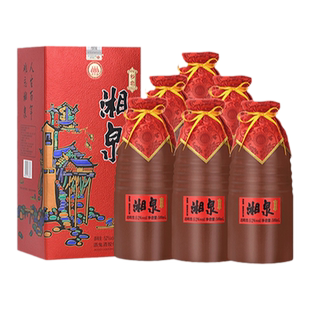 酒鬼52度湘泉乡恋酒500ml*6原箱馥郁香型纯粮白酒聚会