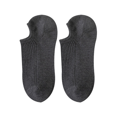 【16年工厂】防滑不掉跟船袜男士