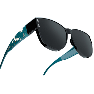 oneone仰望宝丽来套镜近视专用太阳眼镜帕偏光男米森墨镜夹片女