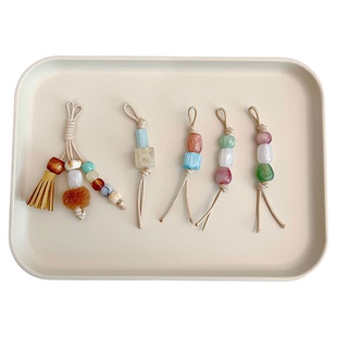 穆勒鞋diy装饰配饰手工编织鞋挂件复古流苏毛绒鞋花配件新年鞋扣