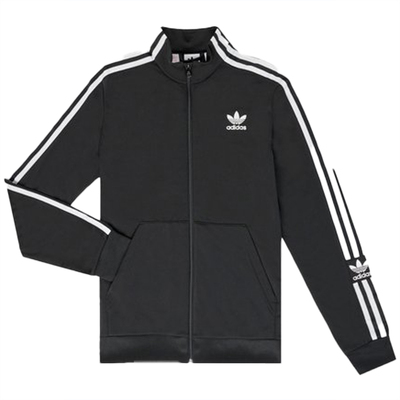 阿迪达斯大童运动针织夹克外套