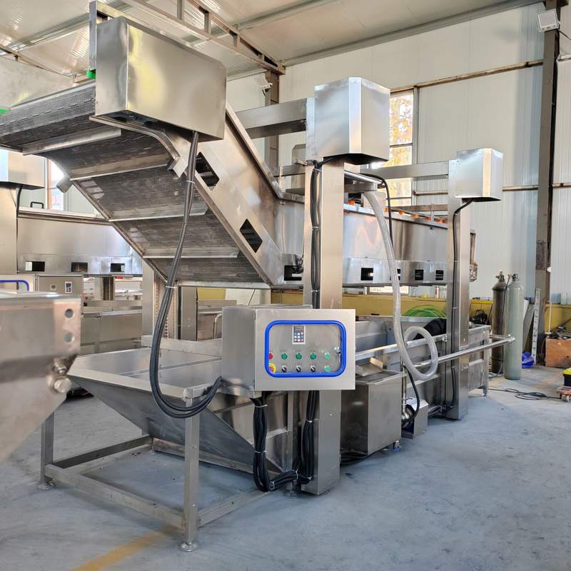 立柱提升式清洗机  全自动果蔬清洗机 洗菜机 破袋挑选设备