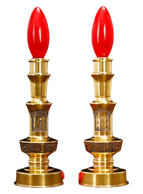 百轩电蜡烛供具LED灯家用长明灯