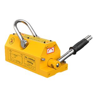 沪工磁力吊永磁起重器吸盘1吨2吨5T磁力吸盘电磁铁强力工业吸铁