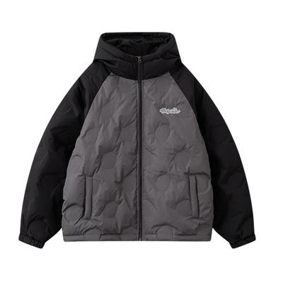 RIC条纹棉服设计感外套